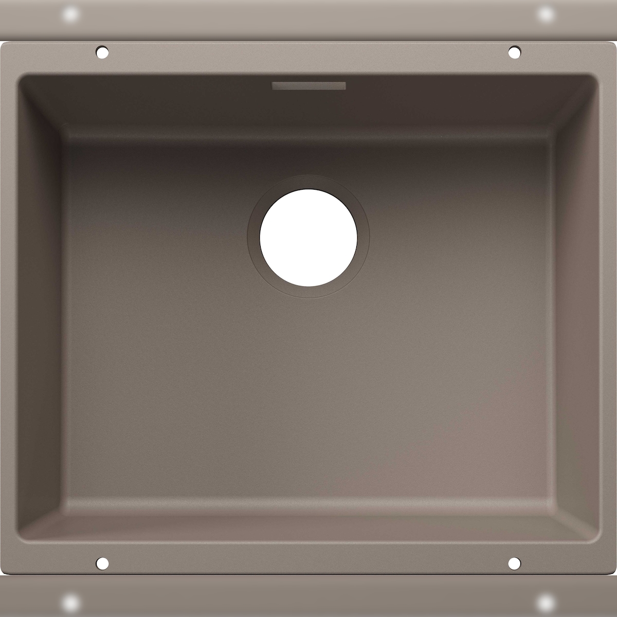 BLANCO GmbH + Co KG BLANCO SUBLINE 500-U Einbauspüle SILGRANIT tartufo ab 60 cm Image