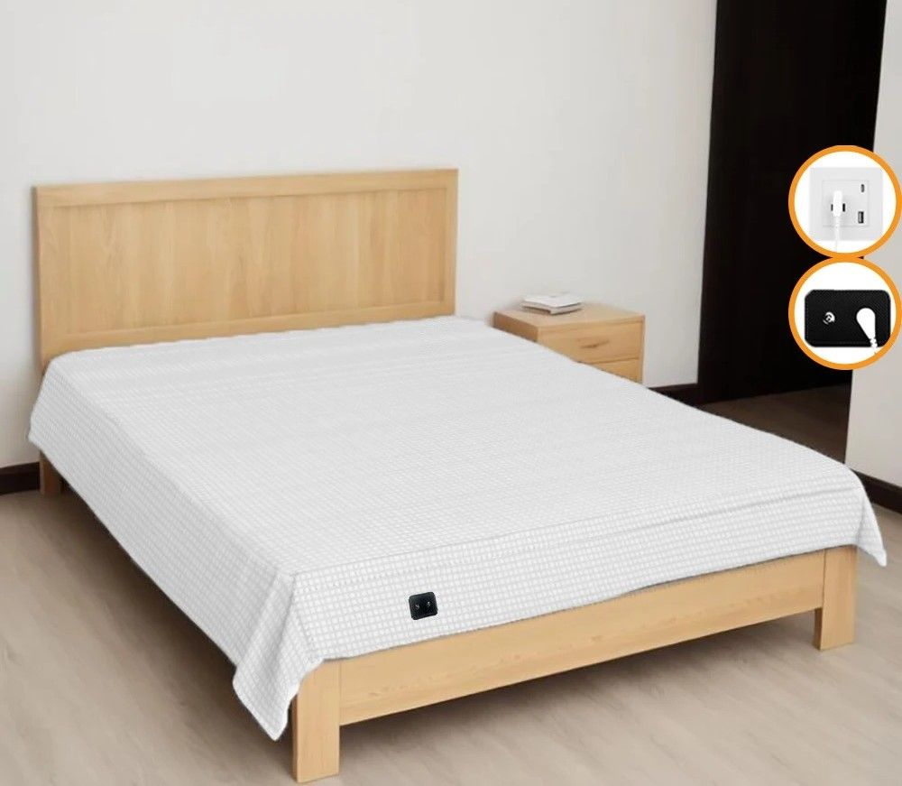 Elite Grounding Silver Fiber Health Protection Sheet grey 60.24 X 79.92