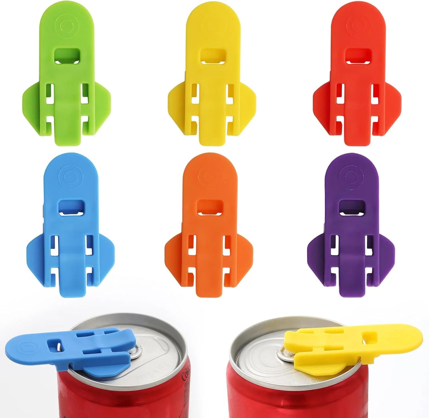 Portable Easy Grip Bottle & Can Opener Reusable Hand Safe Portable Bottle Opener For Home & Camping 12pcs