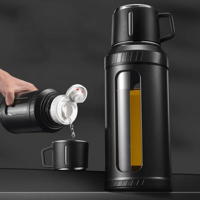 Large Capacity High Borosilicate Sport Glass Water Bottle With Infuser infuser 1.5l