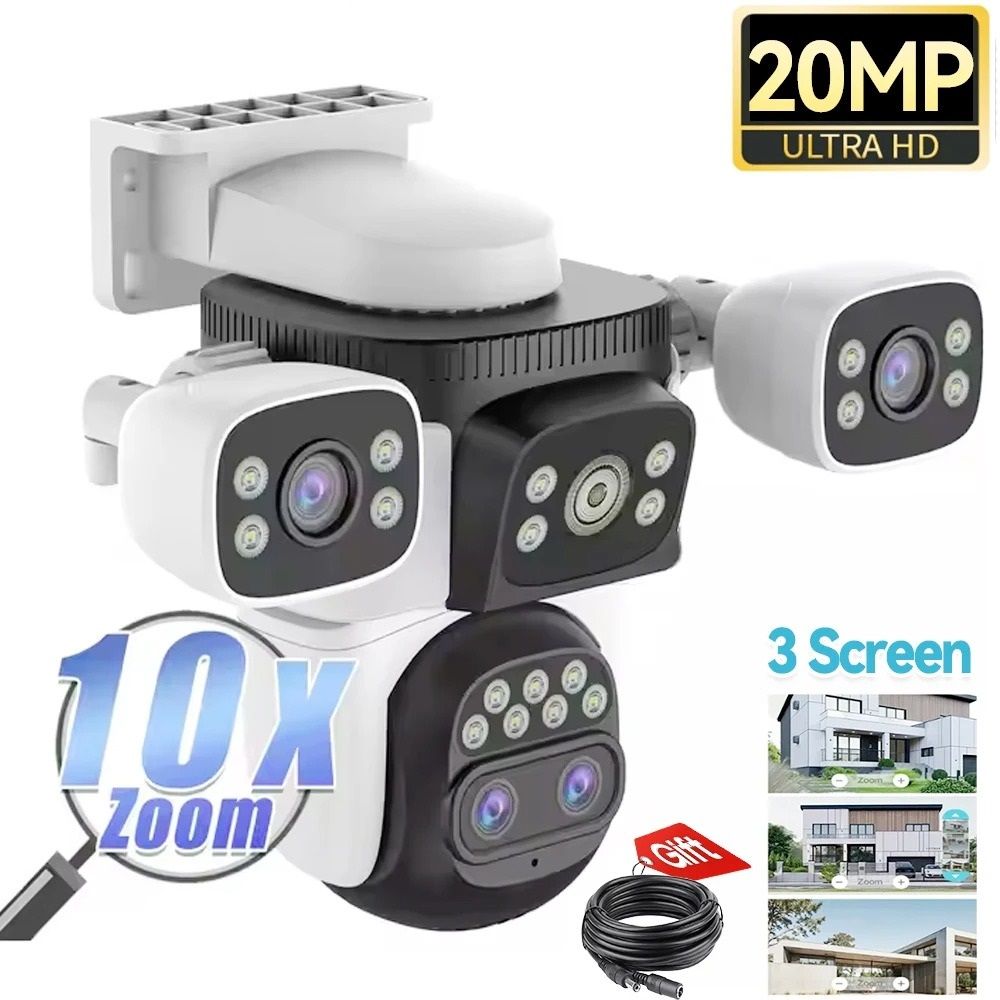 Elite 10K Multi Panoramic Intelligent Surveillance Command Center 6k W o Sd Card