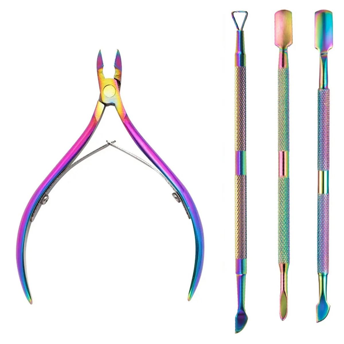 4 Piece Professional Stainless Steel Manicure Set 13