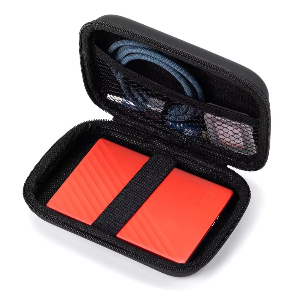 Portable EVA Protective Game Console Storage Bag Drop Proof Wear Resistant Case silver