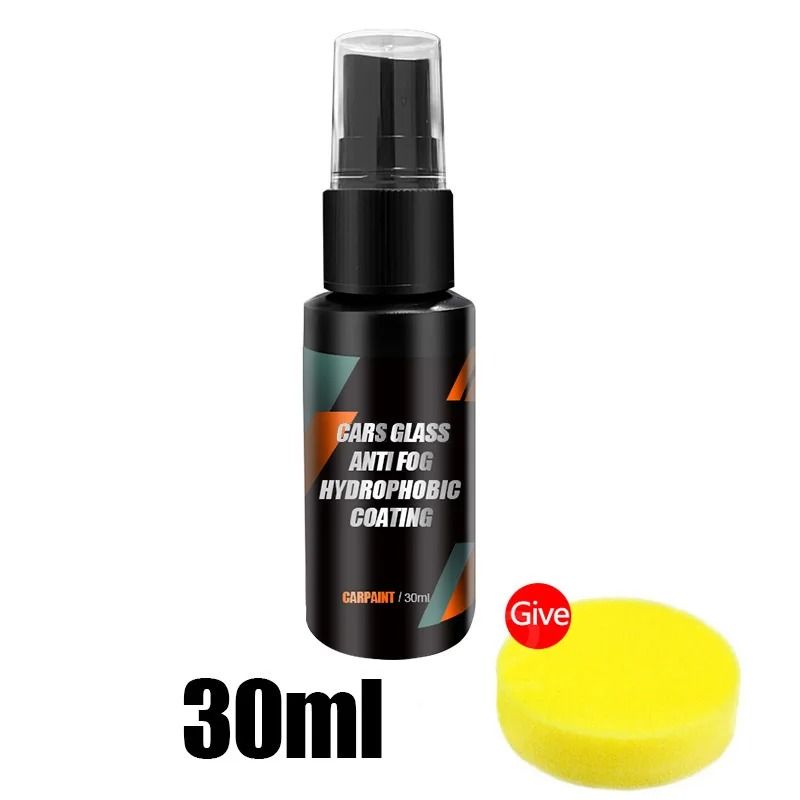 Car Glass Water Repellent Anti Rain Hydrophobic Nano Coating Spray 100 Ml