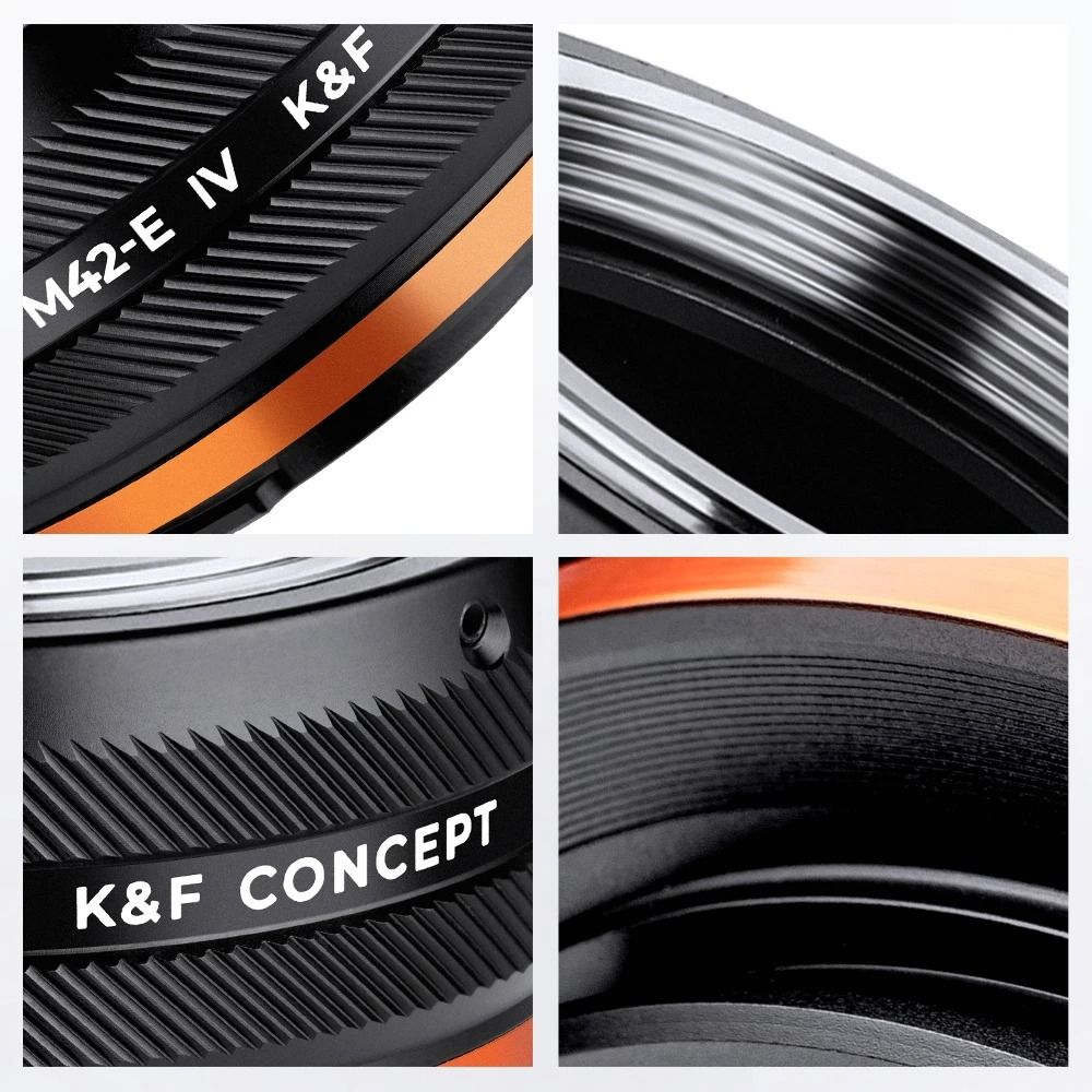 K And F Concept M42 Lens Adapter For Mirrorless And DSLR Cameras camera Canon Eos M