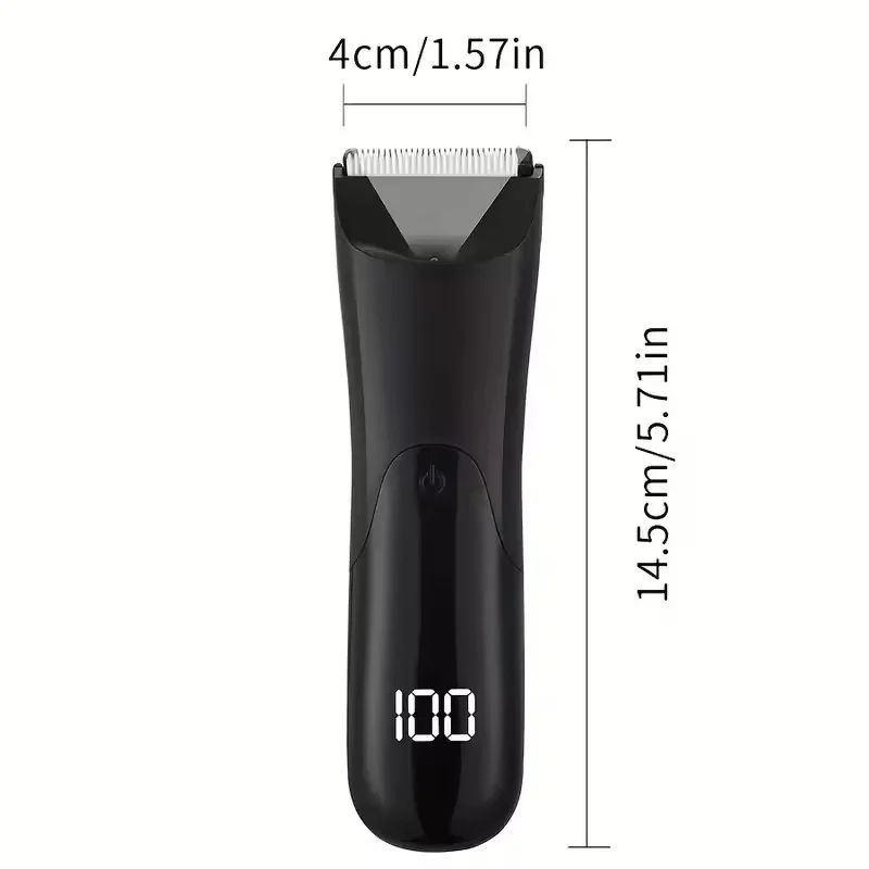 Mens Body Trimmer With Ceramic Blade For Groin And Underarm Grooming Mens Body Trimmer With Ceramic Blade For Groin And Underarm Grooming