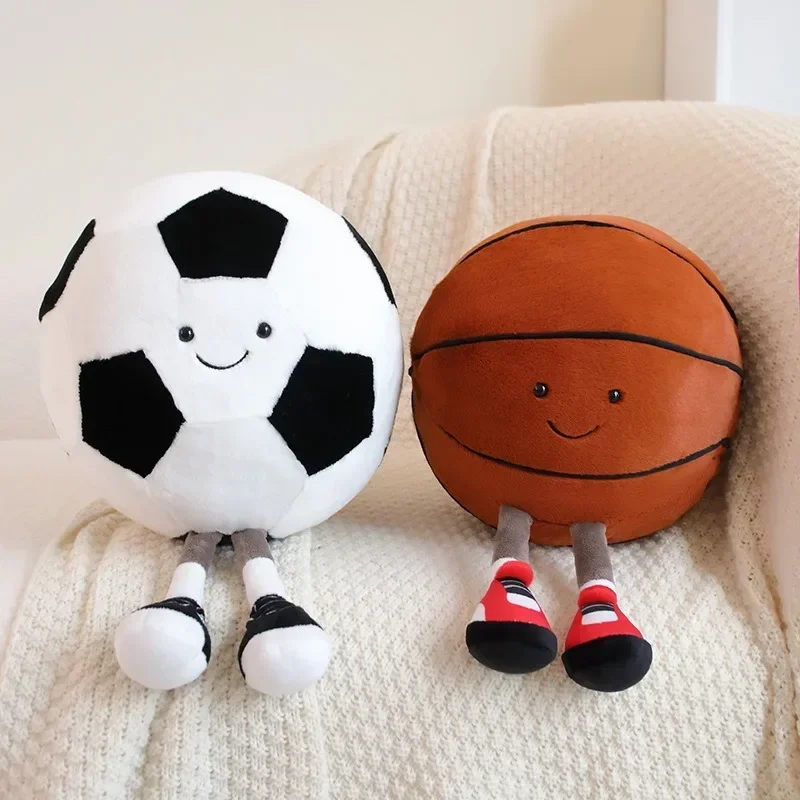 Fun Football Doll And Basketball Plush Toy, Comfortable Pillow, Interactive Dog And Cat Toy, Pet Ball For Play football