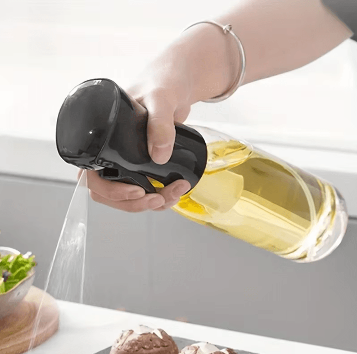 200 300 500ml Oil Spray Bottle Olive Oil Dispenser For Kitchen Cooking 1pc 500ml White