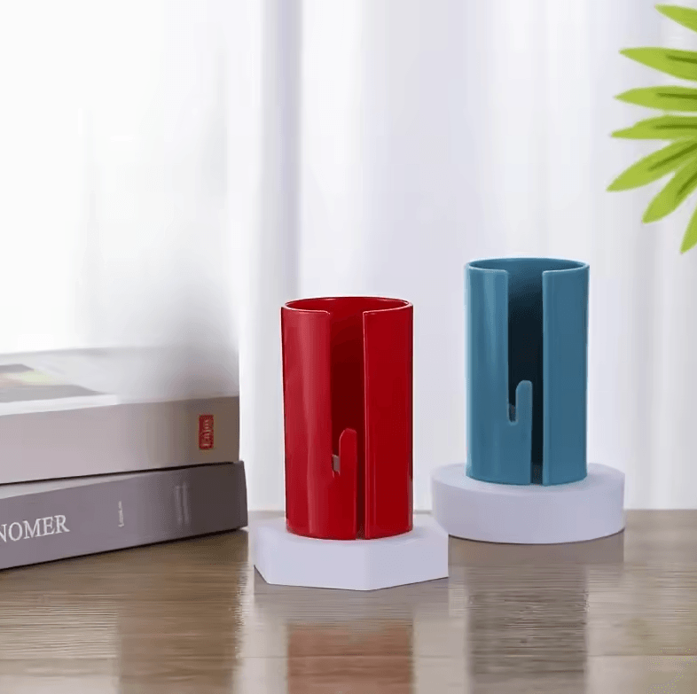 Portable Small Circular Paper Cutter Mini Paper Trimmer Tool For Crafts blue