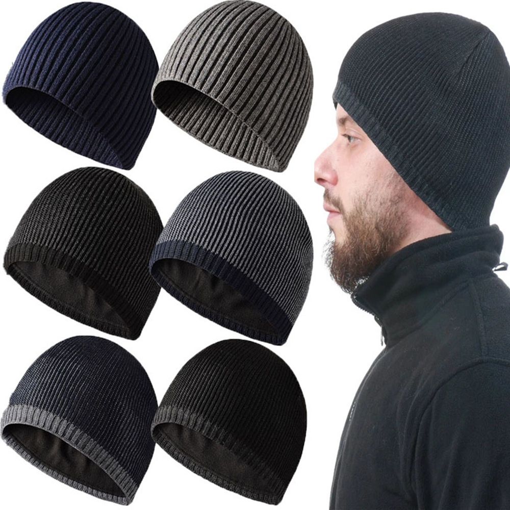 Winter Warm Knitted Beanies For Men And Women, High Quality Outdoor Sport Windproof Cap, Soft Comfortable Hiking And Cyc 5