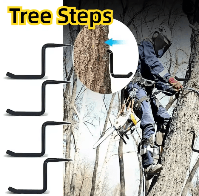Heavy Duty Screw In Tree Steps For Hunting Tree Stand Climbing e