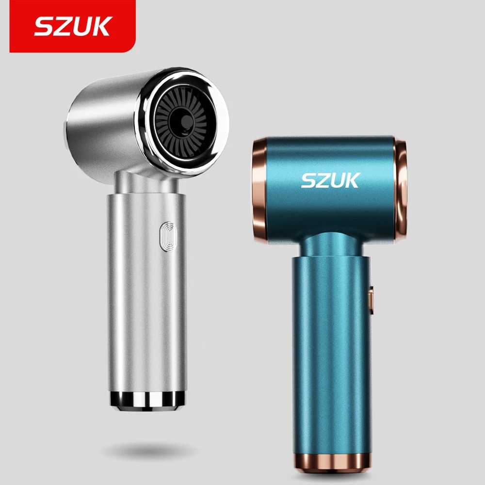 SZUK Wireless Car Vacuum Cleaner Powerful Portable Handheld Vacuum For Car, Home & Keyboard blue 2hapa