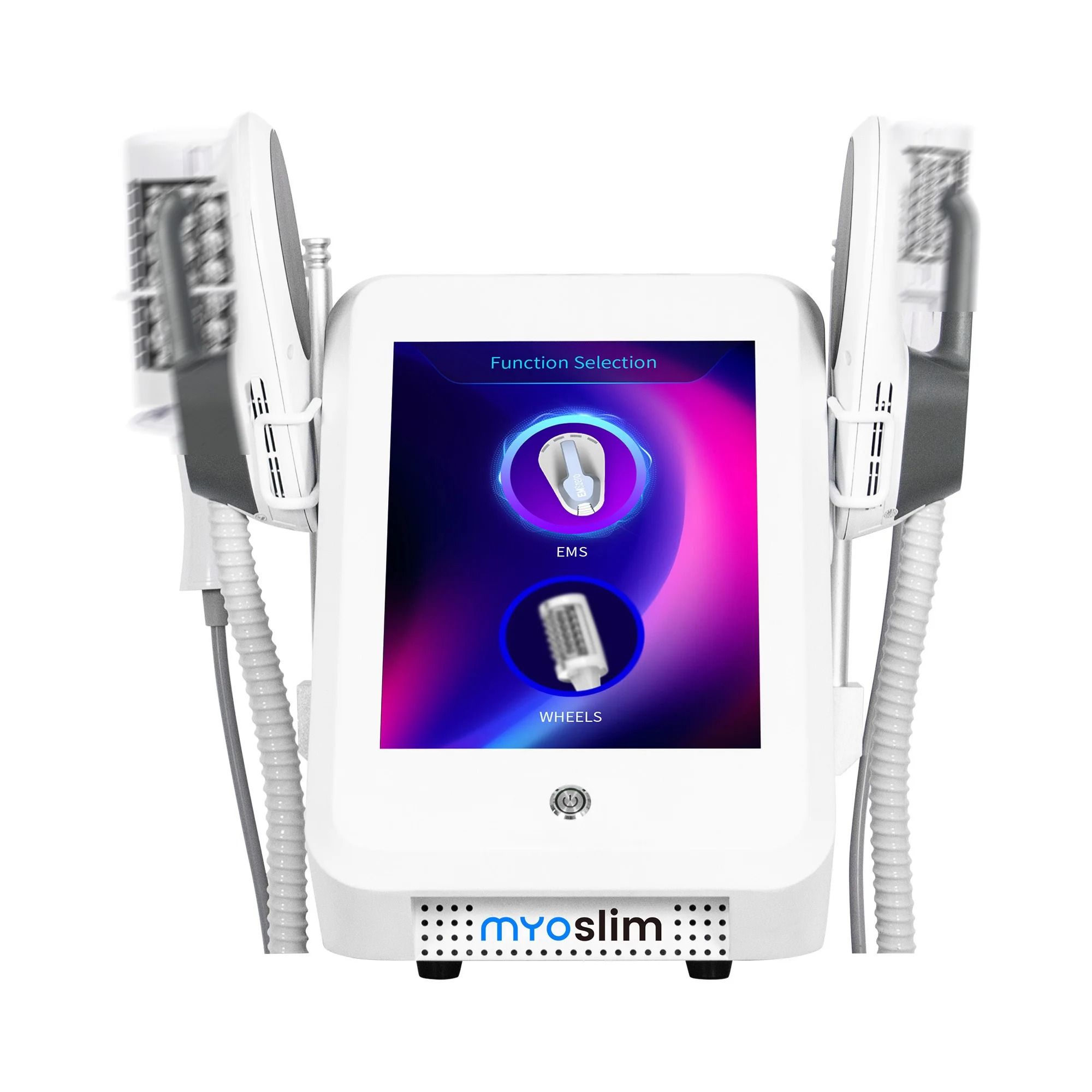 Professional EMS Vacuum Inner Ball Roller Slimming Machine black