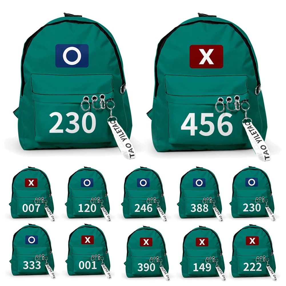 Cosplay Anime Backpack Large Capacity School Shoulder Bag h