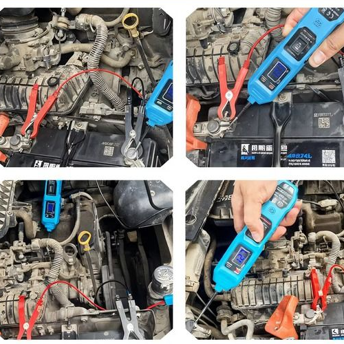 Car Power Circuit Electrical Tester, Digital Automotive Probe Test Light, Reliable Diagnostic Tool For Vehicles Car Power Circuit Electrical Tester, Digital Automotive Probe Test Light, Reliable Diagnostic Tool For Vehicles