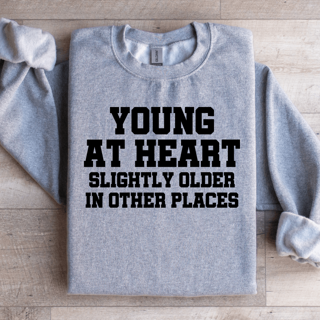 Young At Heart Sweatshirt 2XL Black