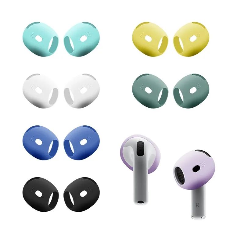 Anti Slip Ear Hooks For AirPods 4 yellow Only Case for Airpods 4 4anc