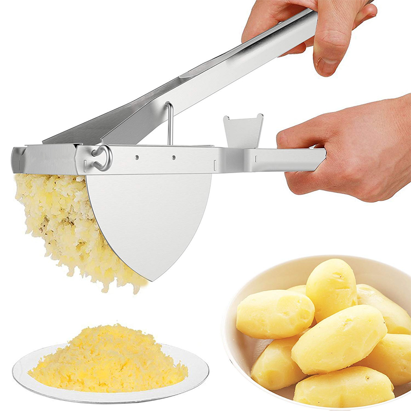 Heavy Duty Potato Ricer Masher, Stainless Steel Potato Ricer For Baby Food, Fruit And Vegetable Juicer Heavy Duty Potato Ricer Masher, Stainless Steel Potato Ricer For Baby Food, Fruit And Vegetable Juicer