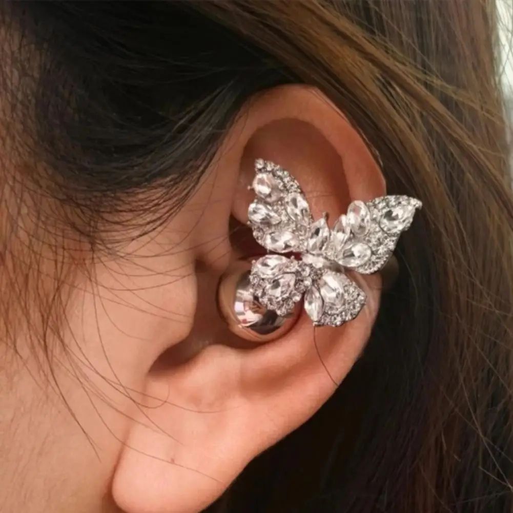 Rhinestone Earbud Clip Decoration m