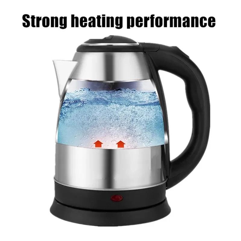 60.8 Oz Professional High Capacity Stainless Steel Electric Kettle 60.8 Oz Professional High Capacity Stainless Steel Electric Kettle