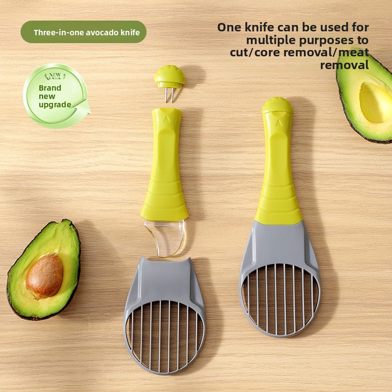 Avocado Slicer, Avocado Cutting Knife, Pitted Pulp Separator, Fruit Cutter, Avocado Knife Avocado Slicer, Avocado Cutting Knife, Pitted Pulp Separator, Fruit Cutter, Avocado Knife