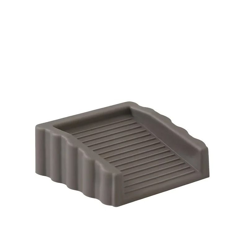 Windproof Door Stopper Plastic Door Wedge Anti Collision Door Blocker gray