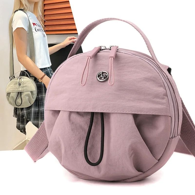 Womens High End Niche Design One Shoulder Crossbody Bag pink