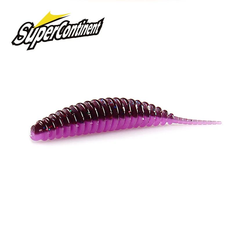Tanta Soft Plastic Worm Bait 49mm Or 65mm For Bass And Carp y 65mm10pcs