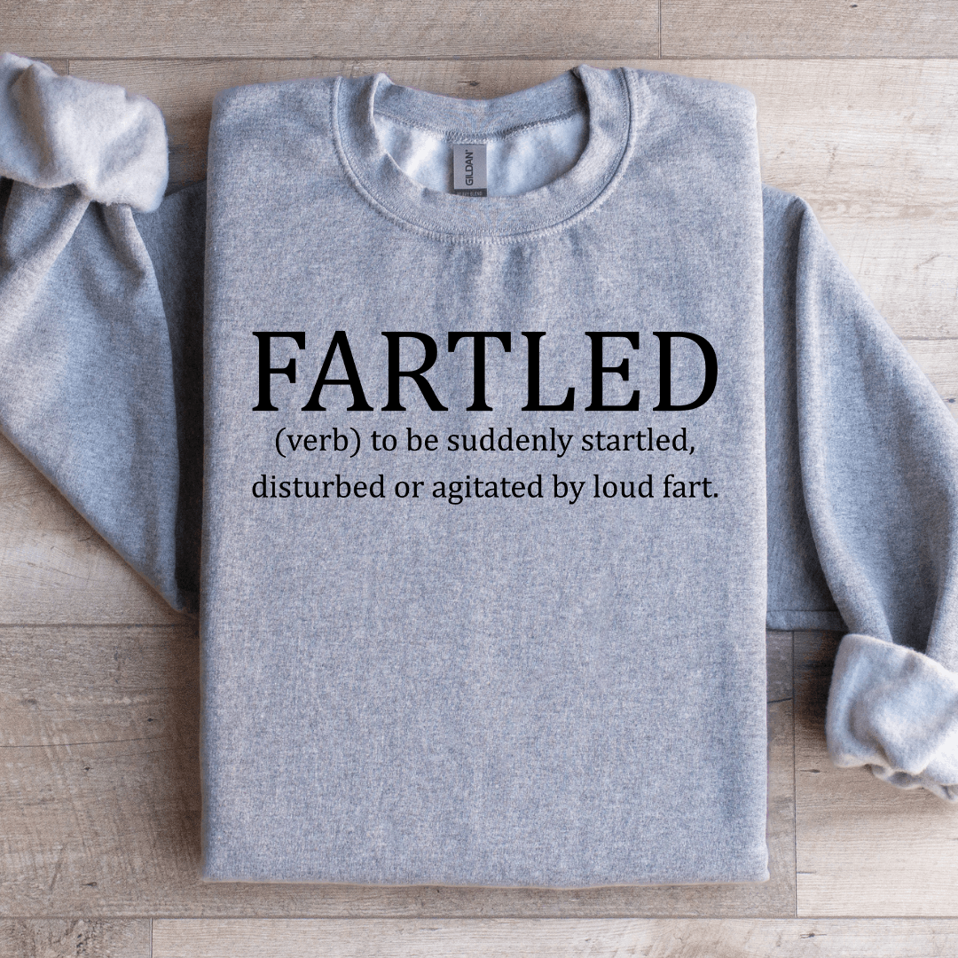 Fartled To Be Suddenly Startled Sweatshirt 3XL Sand
