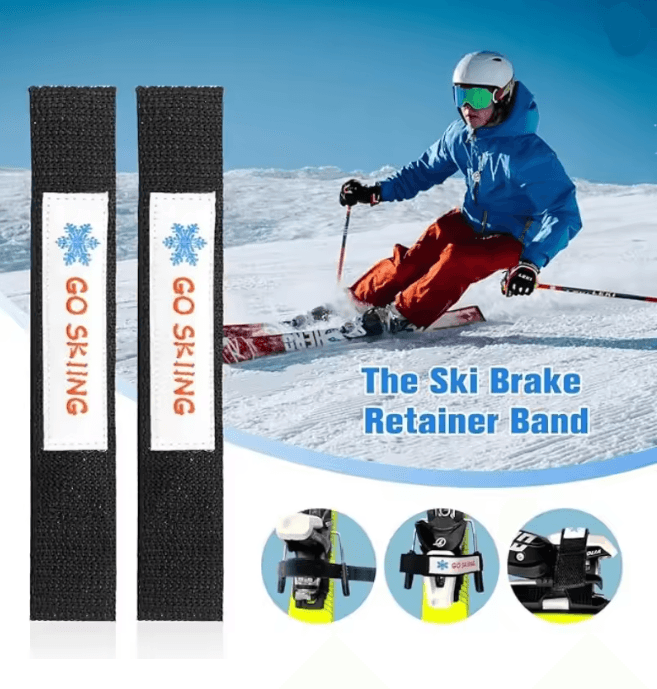 Ski Binding Brake Retainer Straps Adjustable Ski Retainers Set Of 6 e