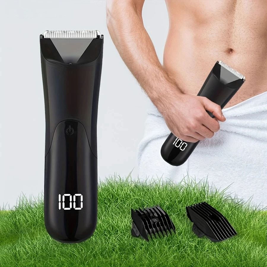 Professional Ceramic Blade Intimate And Body Grooming System black B