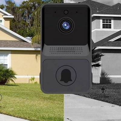 Wireless WiFi Smart Doorbell, Intercom Video Camera, Door Ring Bell Chime Security, Motion Detection, 2 Way Audio, Home Wireless WiFi Smart Doorbell, Intercom Video Camera, Door Ring Bell Chime Security, Motion Detection, 2 Way Audio, Home