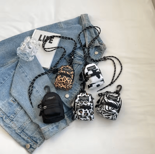 Ladies Fashion Coin Purse Shoulder Bag Compact Organizer For Daily Commuting black