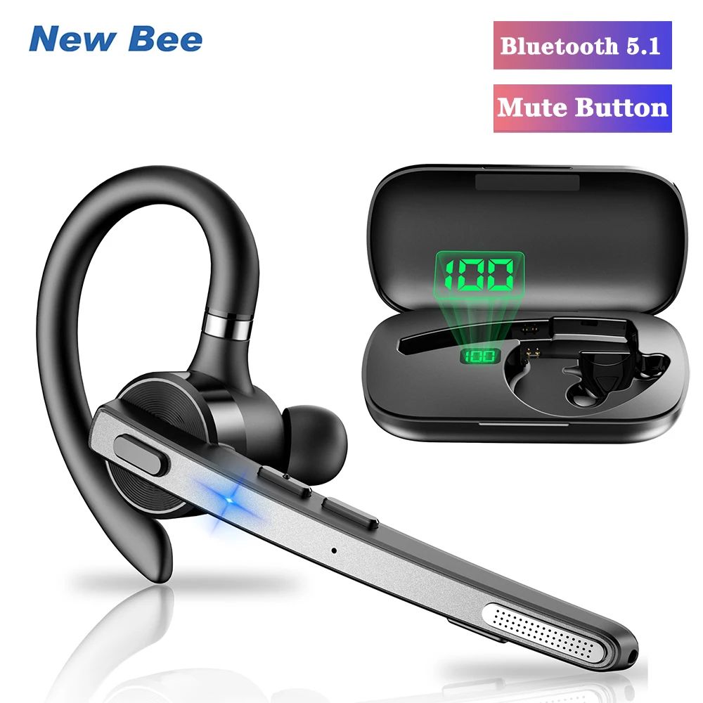 Bluetooth Wireless Headset Dual Mic Noise Cancelling Bluetooth Wireless Headset Dual Mic Noise Cancelling