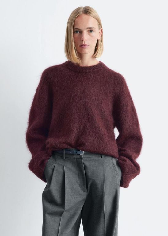 Mohair-Blend Jumper - Purple - & Other Stories Knitwear