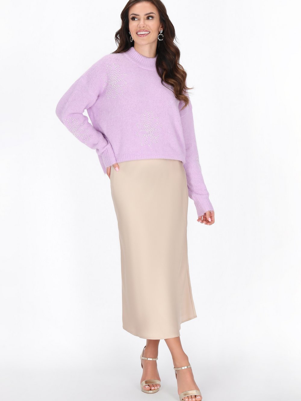 Faina Pullover Damen lila, XL/XXL Image