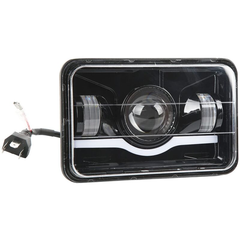 Faro Anteriore A Led Rettangolare Ej.life, Faro Anteriore A Led Rettangolare, Faro Anteriore A Led Rettangolare, Fari A Led Quadrati, Faro Anteriore A Led Quadrato Per Camion Con Luce Diurna Di Ricamb