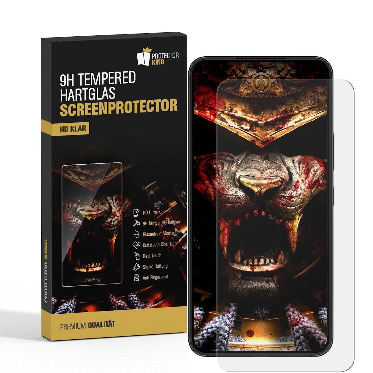2x 9H Panzerglas für Samsung Galaxy A57 5G 3D A++ klar echtes Tempered Hartglas Displayschutz Schutzglas Screen-Protector Image