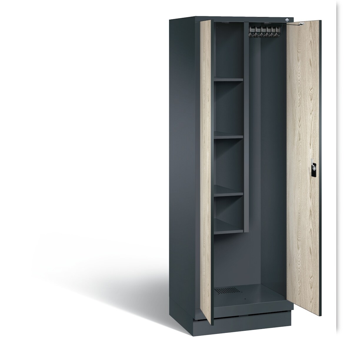 C+P Putzmittel-Spind Evolo, H1800xB610xT500mm Image