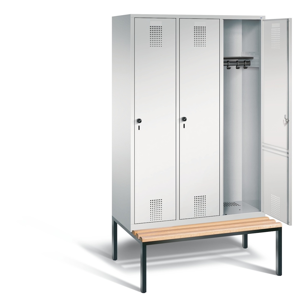 C+P Garderobenschrank Evolo, H2090xB1200xT815mm Image
