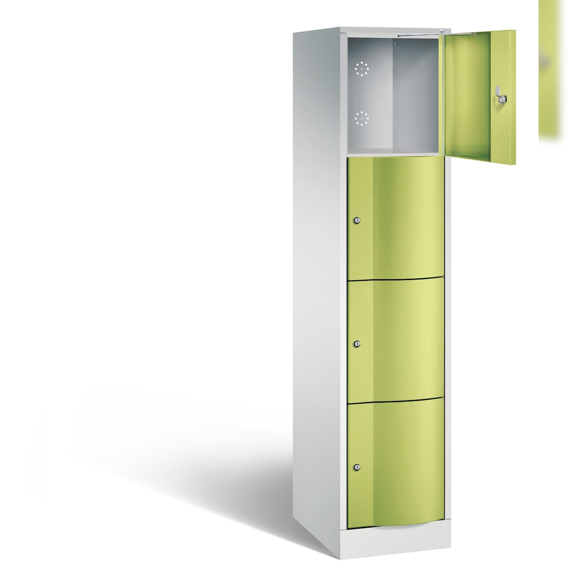 C+P Schließfachschrank Resisto, H1950xB396xT540mm Image