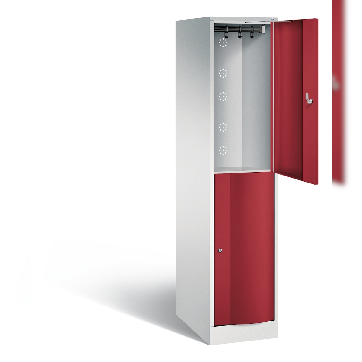 C+P Spind doppelstöckig XL Resisto, H1950xB396xT640mm Image