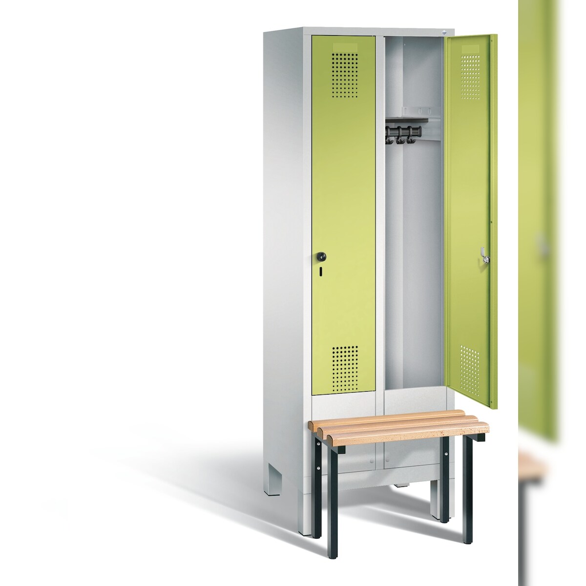 C+P Garderobenschrank Evolo, H1850xB610xT815mm Image