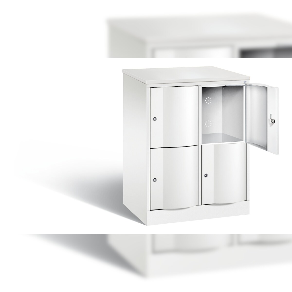 C+P Schließfachschrank Resisto, H1077xB772xT540mm Image