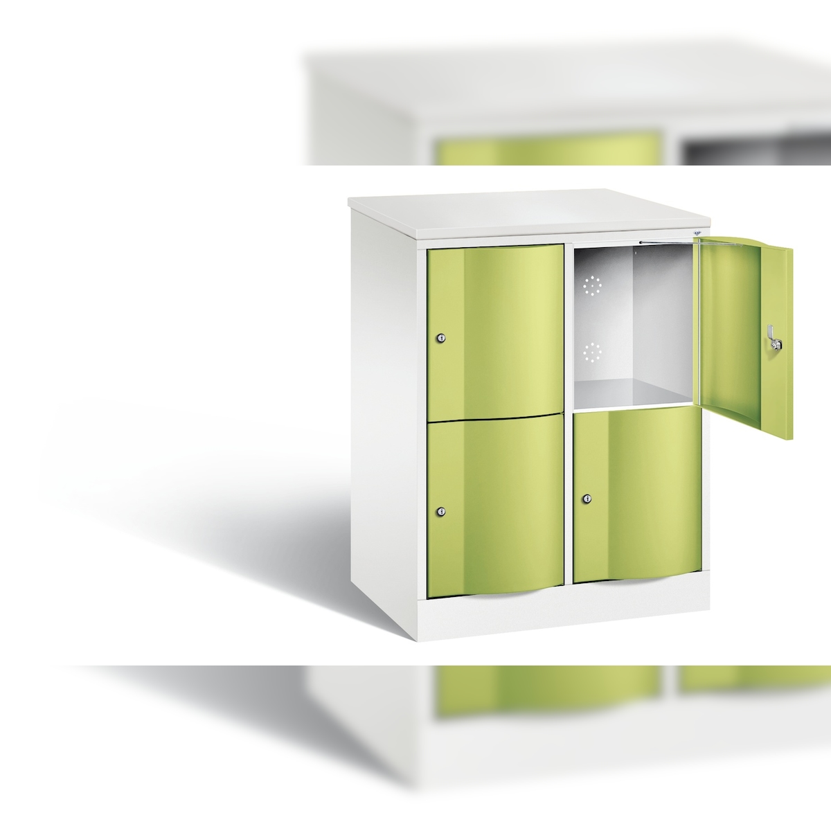 C+P Schließfachschrank Resisto, H1077xB772xT540mm Image