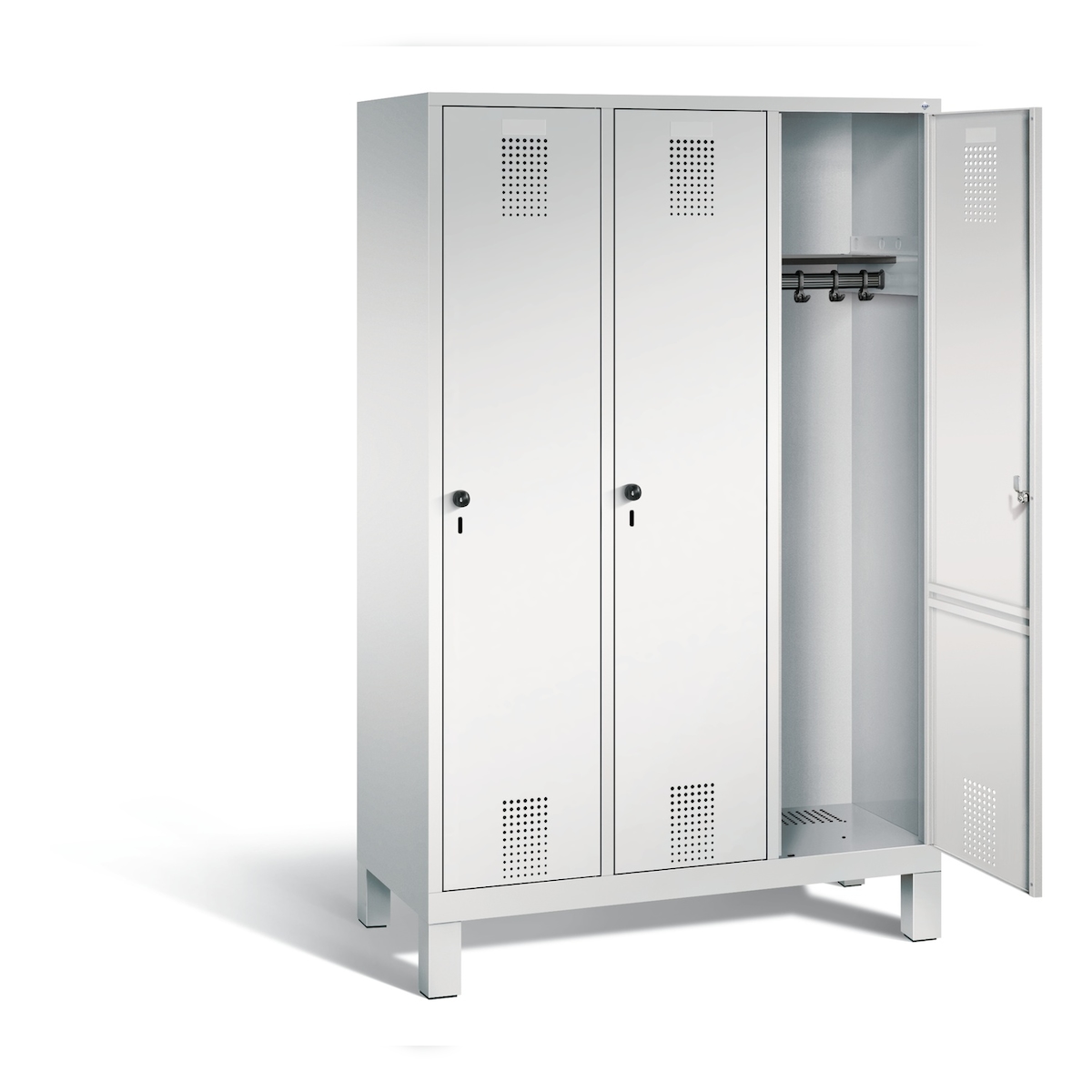 C+P Garderobenschrank Evolo, H1850xB1200xT500mm Image