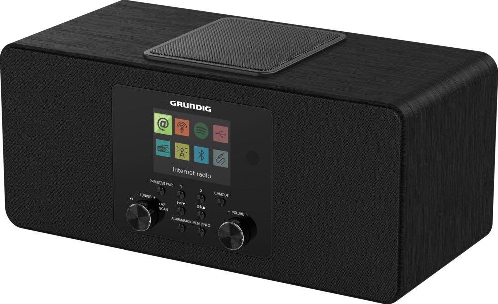 2 Stk. Grundig Internet/Digitalradio DTR 6100 2.1 DAB+ sw GTR1180 Image