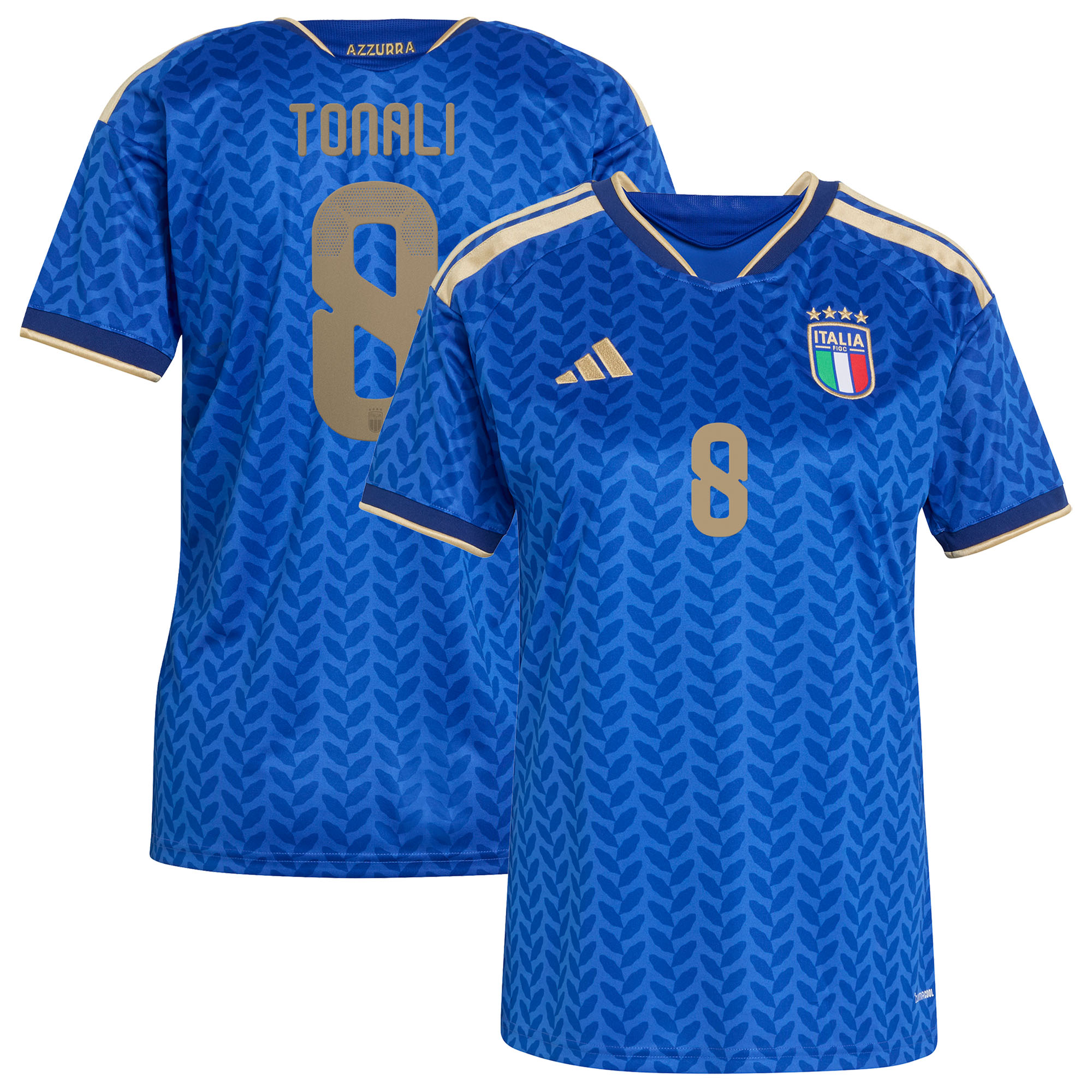 Italien adidas Heimtrikot 2026 - Damen mit Aufdruck Tonali 8 Image
