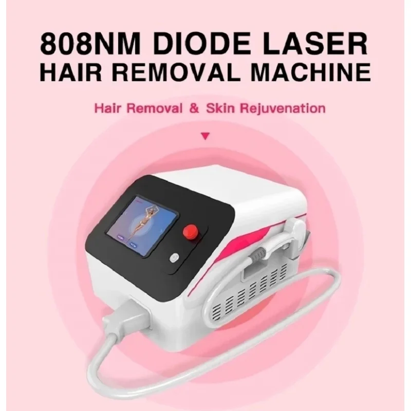 Neue Ankunft 808nm Diode Laser System Permanente Haar Entfernung Tragbare Diode Laser Haar Entfernung Schönheit Ausrüstung Image