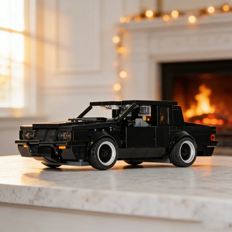 351 stücke MOC GNX Kendrick Lamar Album Abdeckung Stadt Champions Modell Bausteine Architektur Spielzeug Bildung Weihnachten Geschenke Ziegel Image